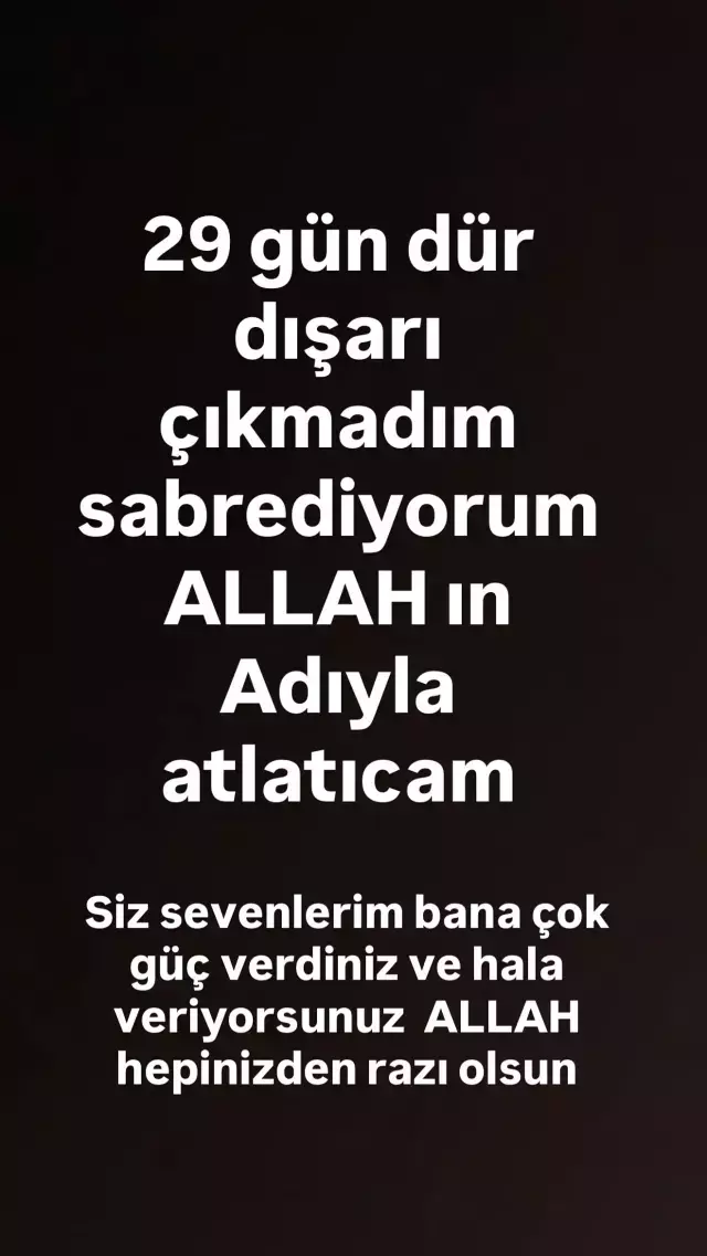 29 gündür evden çıkmıyor! Cansever sağlık durumunu anlattı