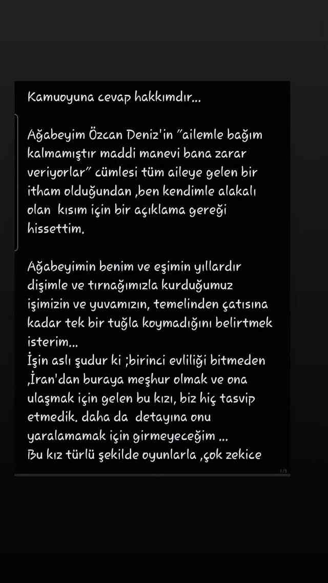 Özcan Deniz'in Kardeşi Yurda Gürler Kimdir? Kaç Yaşında ve Nereli?