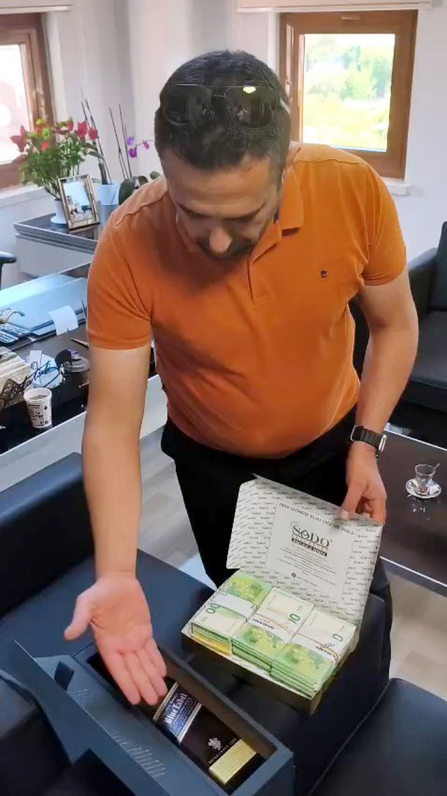 Baklava kutusunda 110 bin avro rüşvetin detayları ortaya çıktı
