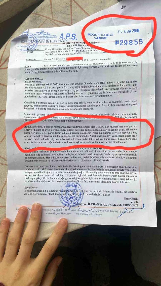 Sadece 6 gün kullanabildi! Sıfır otomobil 6 aydır serviste