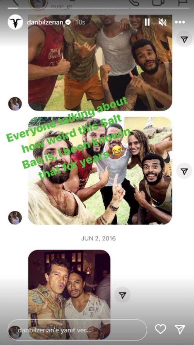Fenomen Dan Bilzerian, Nusret Gökçe'nin 8 yıldır kendisine attığı fotoğrafları ifşa etti