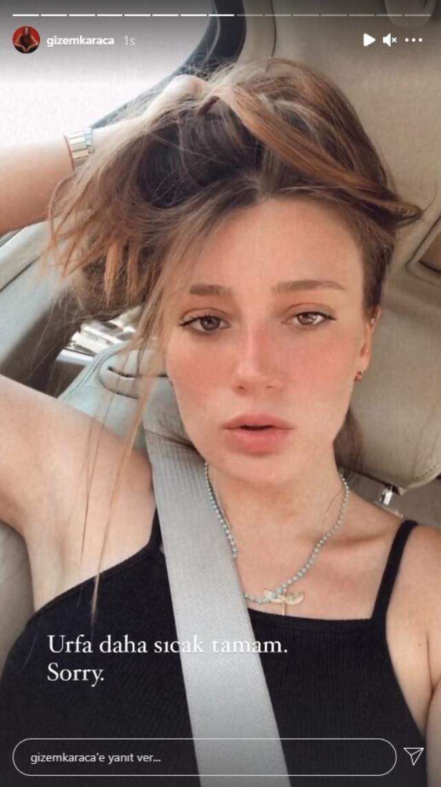 Ünlü oyuncu Gizem Karaca'nın 'sıcak paylaşımı' polemik yarattı: Neden her şeye yorumunuz var