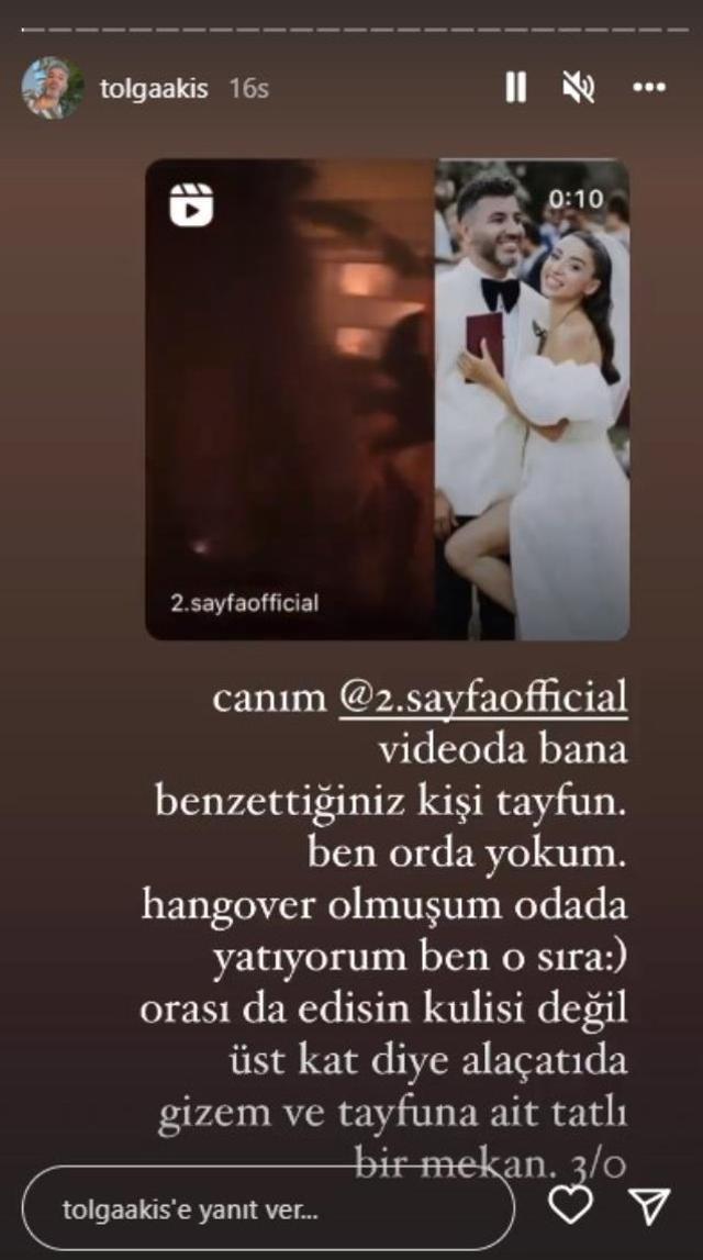 Tolga Akış, Çağla Şıkel'le aşk yaşadığı iddiasını yalanladı