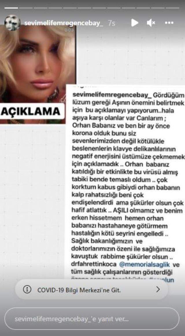 Orhan Gencebay hakkındaki koronavirüs iddialarını eşi Sevim Emre doğruladı