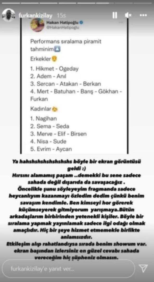 Survivor başlamadan performans sıralaması yapan Hakan Hatipoğlu, erkek yarışmacıları kızdırdı