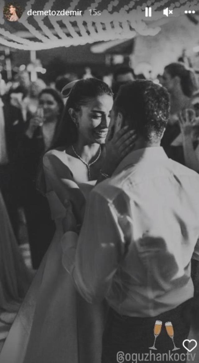 Demet Özdemir ve Oğuzhan Koç çiftinden ilk paylaşım: Ve sonsuza dek mutlu yaşamışlar