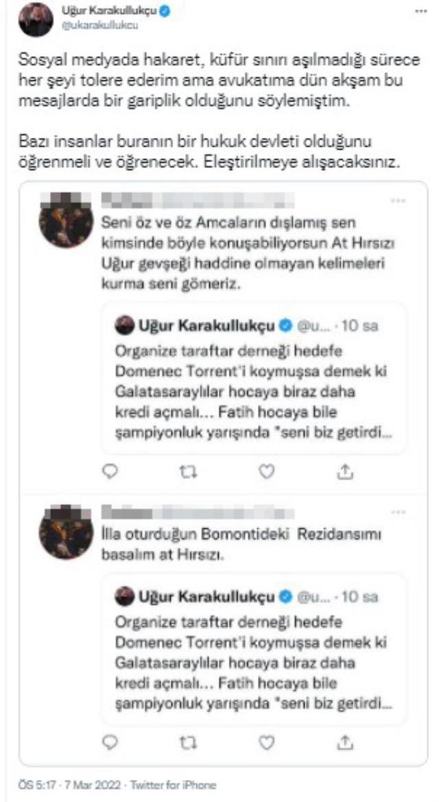 Ünlü yorumcu Uğur Karakullukçu'dan tüyler ürperten paylaşım: Başıma bir şey gelirse sorumlular bellidir