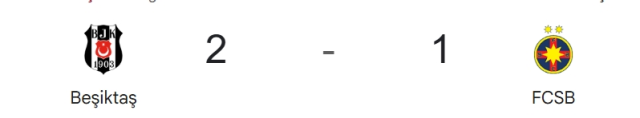 Beşiktaş FCSB maç özeti ve golleri! (ÖZET) Beşiktaş FCSB kaç kaç bitti, golleri kim attı?