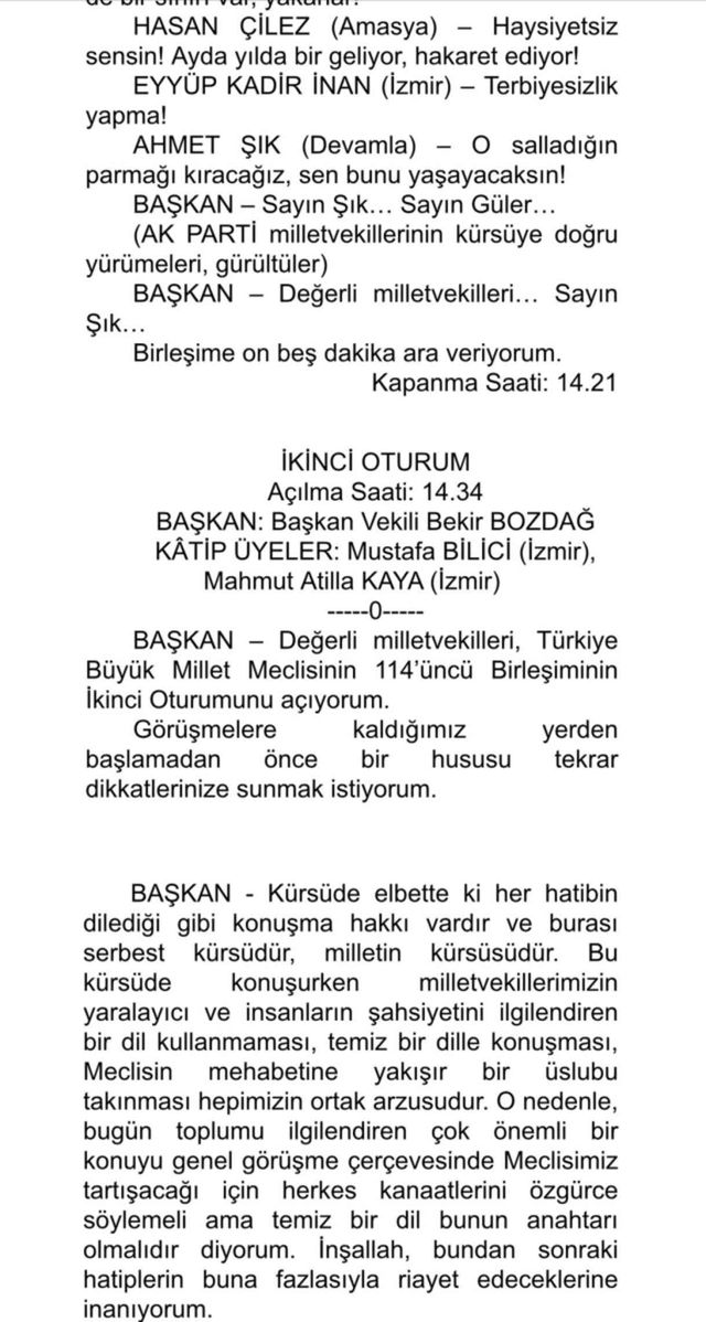 Ahmet Şık ve Alpay Özalan arasındaki yumruklu kavga Meclis tutanaklarında
