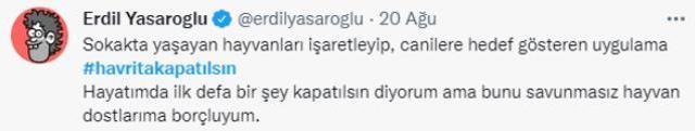 Sokak köpeklerini hedef gösteren Havrita uygulamasına tepkiler çığ gibi ama yetkililerden ses yok