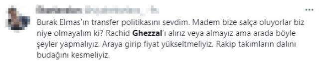 Galatasaray'dan Beşiktaş'a Gedson misillemesi! Ghezzal'le temasa geçen yönetime taraftardan destek yağdı