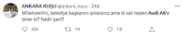 Rize Valisi'nin milyonluk makam aracı sosyal medyanın dilinde! Yerden yere vuruyorlar