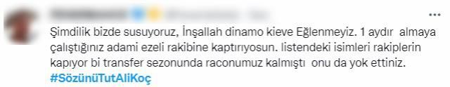 Galatasaray'ın transferleri sonrası Fenerbahçe taraftarı ayaklandı! Ali Koç'u açık açık uyardılar