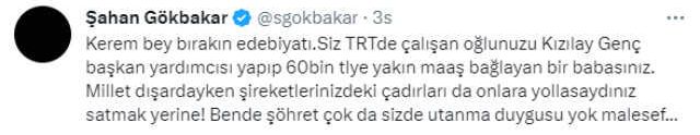 Tartışma maaşlara sıçradı! Şahan Gökbakar, paylaştığı tabloyla Kınık'ı istifaya davet etti