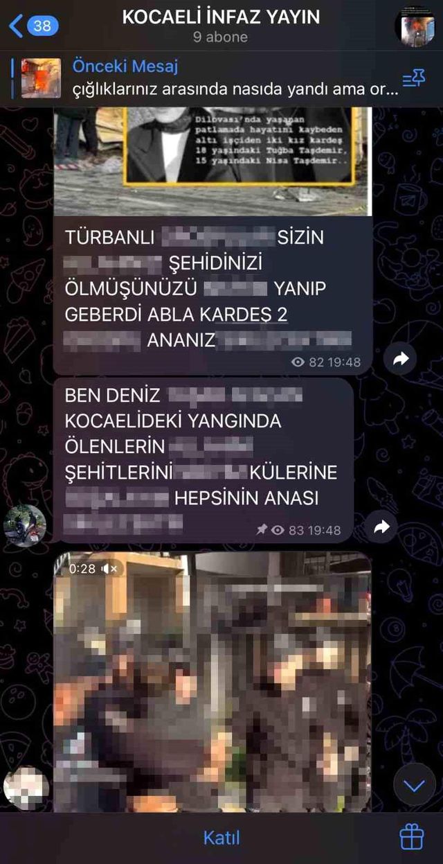 6 işçinin öldüğü facianın ardından skandal paylaşımlar! Ölenlere hakaret ve küfür ettiler