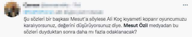 Ali Koç'un Mesut Özil sözleri taraftarı çıldırttı! Tepkilerin ardı arkası kesilmiyor