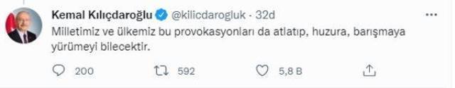 Son Dakika: CHP lideri Kemal Kılıçdaroğlu, Cumhurbaşkanına hakaretten gözaltına alınan Sedef Kabaş'a sahip çıktı: Deyim paylaştı