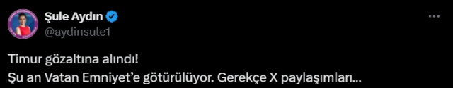 Timur Soykan neden gözaltına alındı?