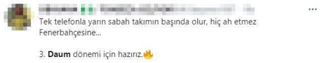 Christoph Daum'u yeniden takımın başında görmek isteyen Fenerbahçe taraftarı binlerce paylaşım yaptı