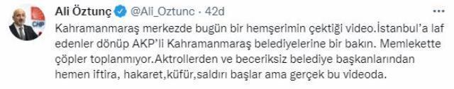 CHP'li Ali Öztunç'tan kar misillemesi: İstanbul'a laf edenler memlekette toplanmayan çöplere baksın