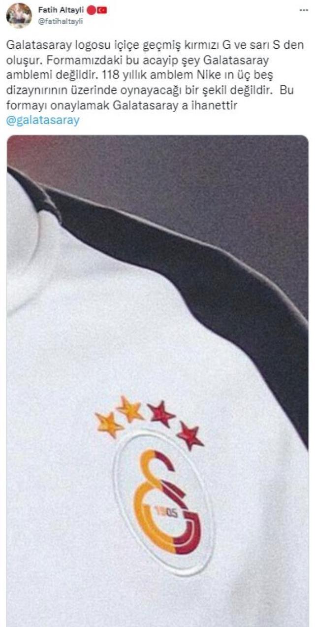 Yeni logo tasarımını gören Fatih Altaylı sinirden çıldırdı: Bu Galatasaray'a ihanettir