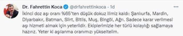 Son Dakika: Türkiye'de 13 Kasım günü koronavirüs nedeniyle 215 kişi vefat etti, 22 bin 583 yeni vaka tespit edildi