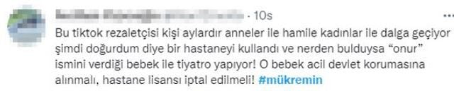 Doğum yaptığını söyleyen trans birey Mükremin Gezgin Twitter'da gündem oldu! Hem ona hem video çektiği hastaneye tepki yağıyor