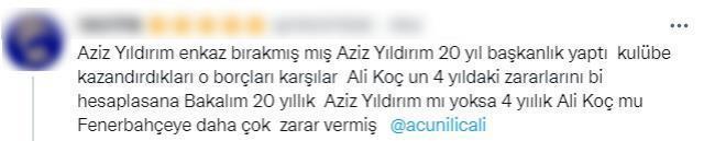 Acun Ilıcalı'dan Aziz Yıldırım'a olay sözler! Fenerbahçe taraftarı ayaklandı