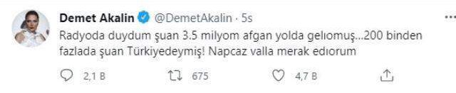 Afgan mültecilerin eğlendiği videoyu paylaşan Demet Akalın isyan etti: Ülkemde istemiyoruz