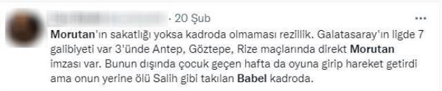 Feghouli ve Babel'i topla bir Morutan etmedi! Taraftarlar tepki gösterdi