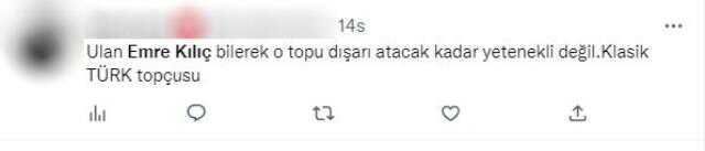 Kaçırdığı gol başına bela oldu! Milli futbolcuya eleştirilerin ardı arkası kesilmiyor