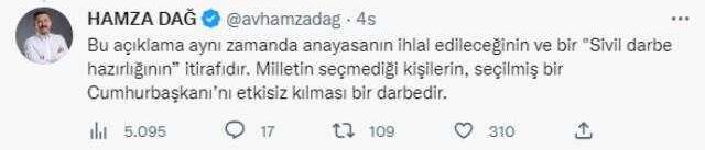 AK Parti'den Davutoğlu'nun 6'lı Masa'nın yönetim modeliyle ilgili sözlerine tepki: Sivil darbe hazırlığının itirafı