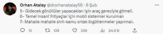 Depremin vurduğu Adıyaman'ı gezen AK Parti Milletvekili Orhan Atalay: Asker sayısı acilen artırılmalı