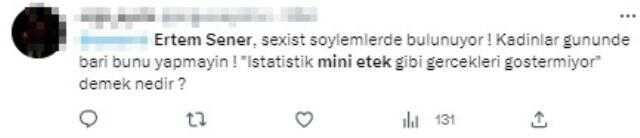 Ertem Şener'in maçta yaptığı benzetme izleyenleri çıldırttı! Sosyal medya karıştı