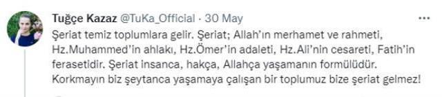 Tuğçe Kazaz'dan kendisine 'Yallah Arabistan'a' diyen Ezgi Mola'ya cevap: Medya maymunu
