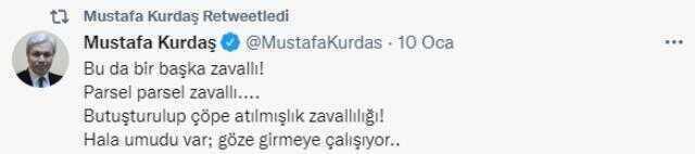 Gökçek'in koronaya yakalanan Temel Karamollaoğlu için yaptığı 'Ölüm bir karış ötede' paylaşımı ortalığı karıştırdı
