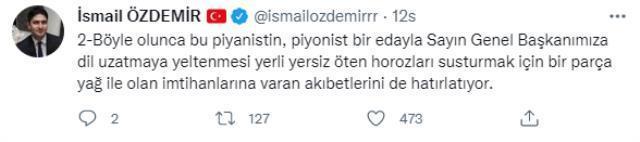 Fazıl Say'ın Ekrem İmamoğlu'na destek paylaşımına MHP'den sert tepki: Sen sen ol, nasıl öteceğini iyi bil