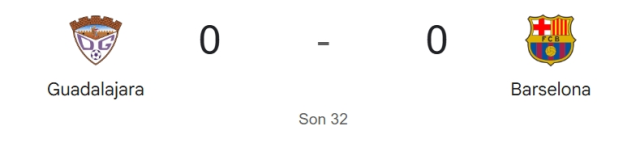 Guadalajara Barcelona maçı kaç kaç? MAÇ SONUCU! Guadalajara Barcelona golleri kim attı, canlı maç anlatımı!