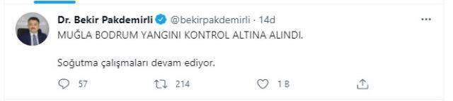 Son Dakika: Mersin ve Antalya'dan sonra bir güzel haber de Muğla'dan! Bodrum'da devam eden yangın kontrol altına alındı
