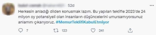 Hükümetin memurlar için önerdiği zam teklifi memnun etmedi! Sosyal medyada tepki yağıyor