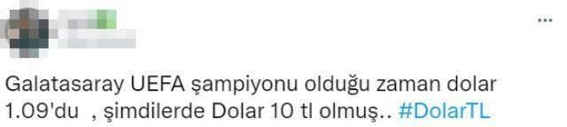 Dolar 10 lirayı aştığını görenler soluğu sosyal medyada aldı, tepkiler peş peşe geldi