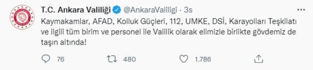 Sel mağdurlarıyla konuşması gündem olan Mansur Yavaş, gelen tepkilere yanıt verdi
