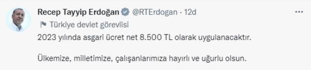 Asgari ücret artış oranı ne kadar oldu? 2023 Asgari ücret zam oranı ne? Asgari ücret ne kadar zam geldi?