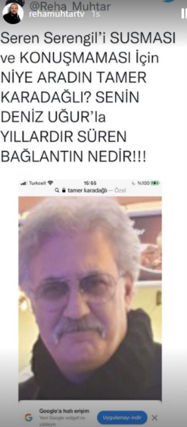 Reha Muhtar olayında devreye Tamer Karadağlı girdi! Ortalık çok fena karışacak