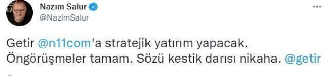 Son dakika haber! Getir, n11'e stratejik yatırım yapacak
