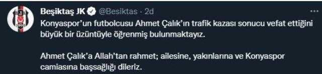 Galatasaray'dan duygusal paylaşım! Eski oyuncusu Ahmet Çalık'a veda etti