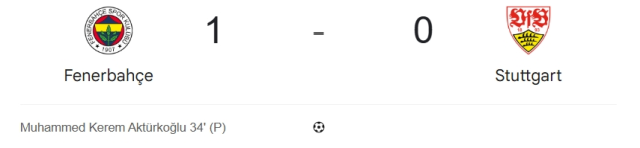Fenerbahçe Stuttgart maç özeti ve golleri! (VİDEO) Fenerbahçe Stuttgart geniş özeti! Golleri kim attı, maç kaç kaç bitti?
