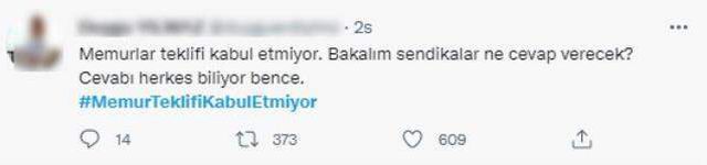 Hükümetin memurlar için önerdiği zam teklifi memnun etmedi! Sosyal medyada tepki yağıyor