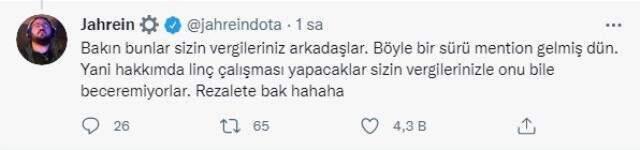 Bot saldırısına uğrayan Jahrein, vatandaşlara seslendi
