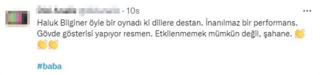 Yıllar sonra ekrana dönen Haluk Bilginer, Baba dizisindeki performansıyla alkış topladı